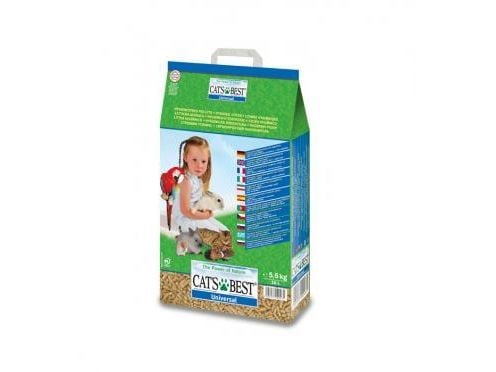 CAT’S BEST Universal, 10 l, Granuler, Chincilla, Ilder, Guinea gris, Hamster, Kanin, 5,5 kg, Papirpose CAT’S BEST Universal, 10 l, Granuler, Chincilla, Ilder, Guinea gris, Hamster, Kanin, 5,5 kg, Papirpose