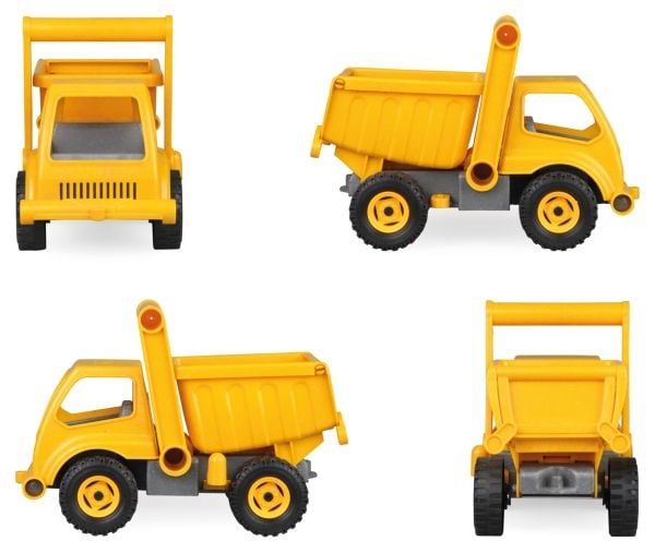 Lena EcoActives 04210, Truck, Dump truck, 2 år, Plast, Tre, Sort, Gult