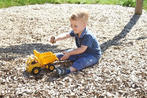 Lena EcoActives 04210, Truck, Dump truck, 2 år, Plast, Tre, Sort, Gult