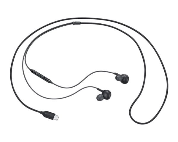 Samsung GH59-15252A, Koblet med ledninger (ikke trådløs), Samtaler/musikk, 20 - 20000 Hz, 18,35 g, Hodetelefoner, Sort