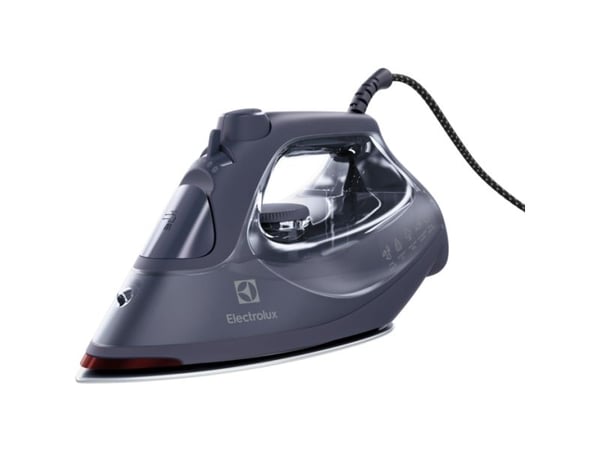 Electrolux Refine 600 E6SI1-4MN - Dampstrykejern med automatisk slukking - såleplate: GLISSIUM 175 - 2500 W - disig marineblå
