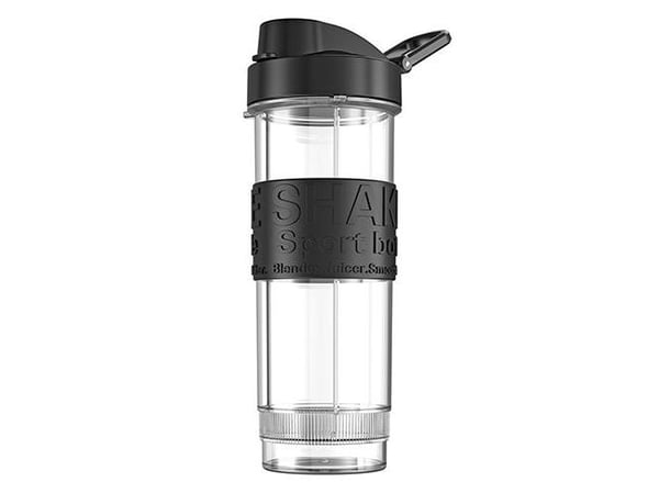 Adler AD 4081, Sportsblender, 0,57 l, Isknusing, 800 W, Sort, Rustfritt stål, Translucent