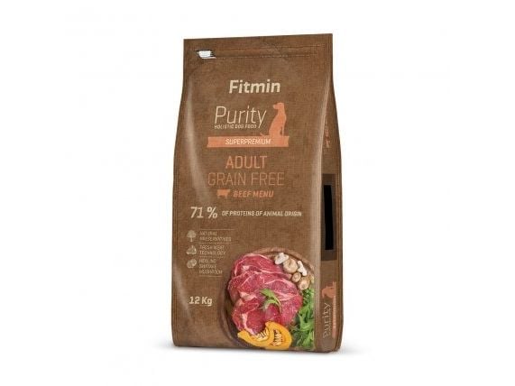 FITMIN Purity GF Adult Beef 12 kg biff