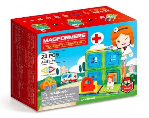 Magformers MAGFORMERS TOWN SET- SYKEHUS