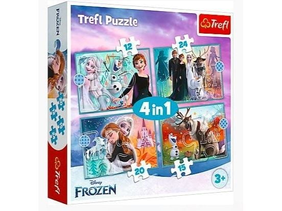 Trefl 34381, 24 styck, Andra, 4 År