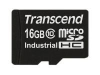 Transcend Industrial Temp SD100I - Flash-minneskort - 16 GB - Class 10 - microSD