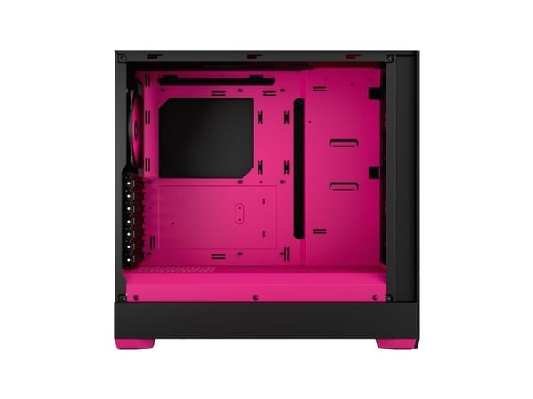 Fractal Design Pop Air RGB - Tower - ATX - sidepanel med vindu (herdet glass) - ingen strømforsyning (ATX) - magenta, tonet, blank - USB/lyd - for ...
