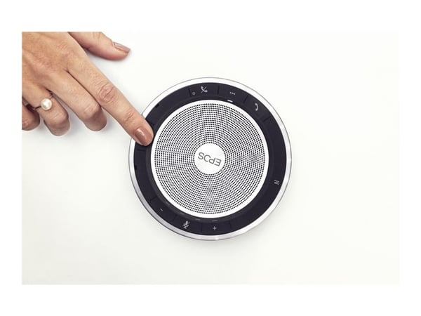 EPOS EXPAND SP 30 - Smart høyttalertelefon - Bluetooth - trådløs - svart, sølv - Certified for Skype for Business