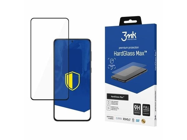 3MK Herdet glass 3MK HardGlass Max Samsung Galaxy S22+ Plus sort