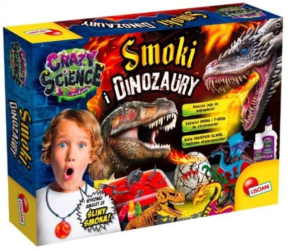 Lisciani Crazy Science Smoki i dinozaury vitenskapelig sett 89390 LISCIANI p6