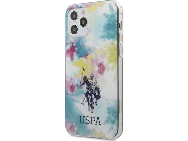 Kotelo US Polo Assn US Polo US Polo US Polo USHCP12MPCUSML iPhone 12/12 Pro 6.1" Monivärinen Tie &amp; Dye Collection -mallisto