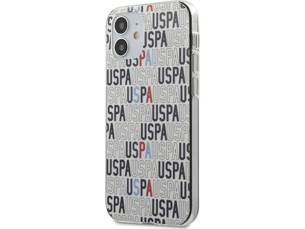 US Polo Assn USHCP12SPCUSPA6 iPhone 12 mini 5,4" telefondeksel BALTOS farger Logo Mania Collection