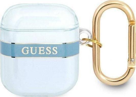 Guess Strap Collection -suojakotelo AirPodseille, sininen