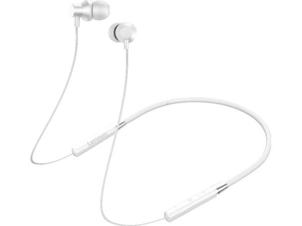 hE05 Bluetooth in-ear hörlurar vit