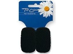 TOP CHOICE Embellishments Erasers black 2 pcs