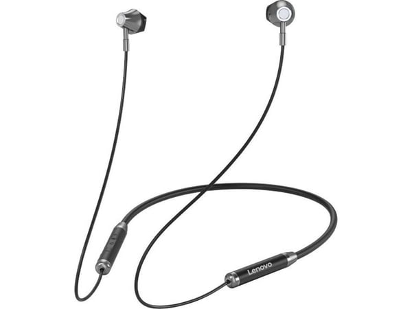Lenovo Moving-Coil HE06 hörlurar (svarta)