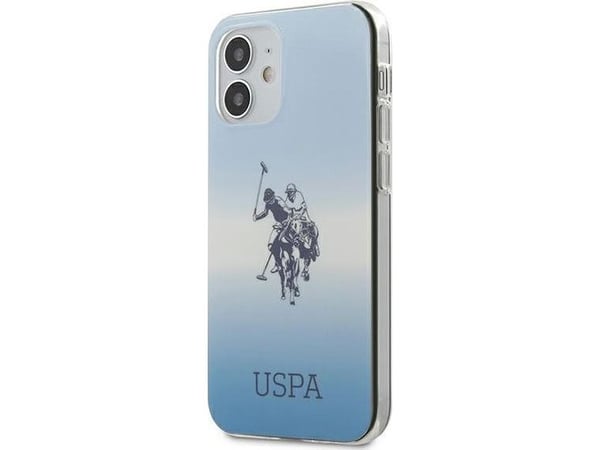 Kotelo US Polo Assn US Polo US Polo US Polo USHCP12SPCDGBL iPhone 12 mini 5,4 tuuman sininen / sininen kaltevuus kokoelma