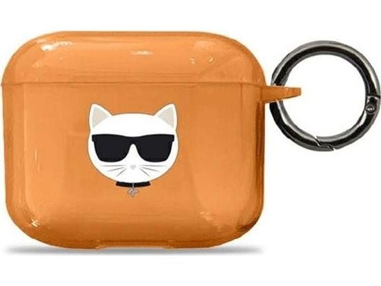 Karl Lagerfeld KLA2UCHFL AirPods 1/2 suojus sininen/sininen Choupette