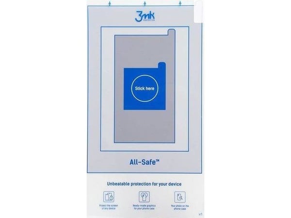 3MK All-Safe skjærematte monteringsunderlag