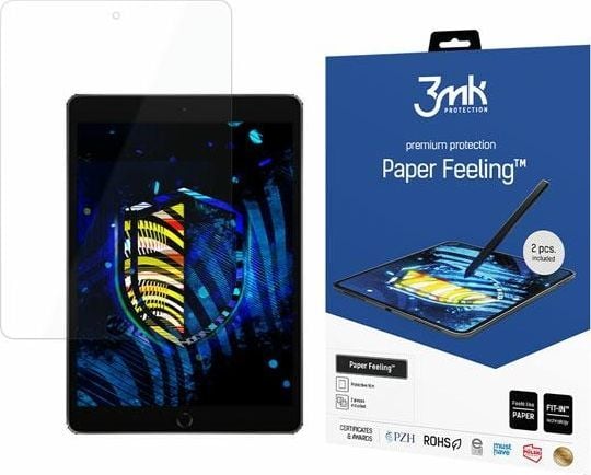 3MK Film PaperFeeling suojakalvo iPad 10.2" 7/8/9 gen 2kpl/2psc