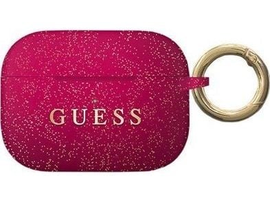 Guess Silikonikotelo - Etui AirPods Pro (fuksia) Guess Silikonikotelo - Etui AirPods Pro (fuksia)