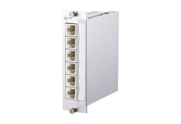 METZ CONNECT E-DAT - Patch-panel - CAT 6a - RJ-45 X 6 - 3U