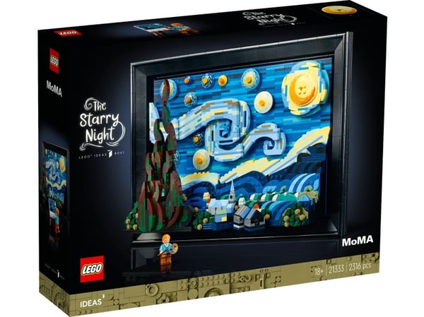 LEGO Ideas 21333 Vincent van Gogh – Stjernenatt