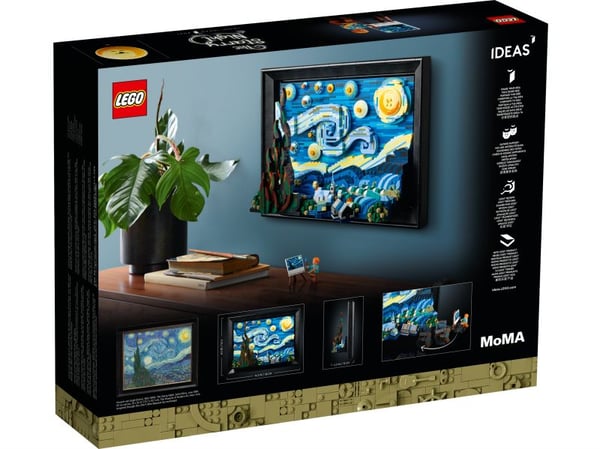 LEGO Ideas 21333 Vincent van Gogh – Stjernenatt