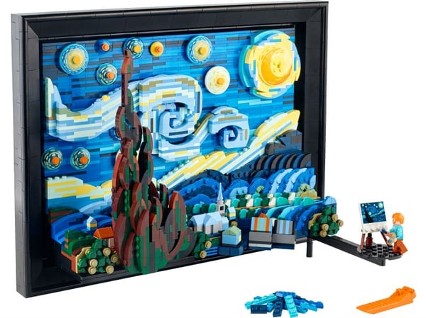 LEGO Ideas 21333 Vincent van Gogh – Stjernenatt