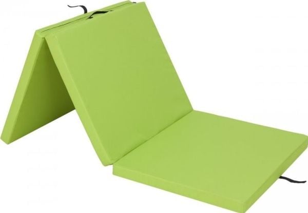 Hobbygarden treningsmatte 3-delt Alex 195 x 80 x 6 cm limegrønn