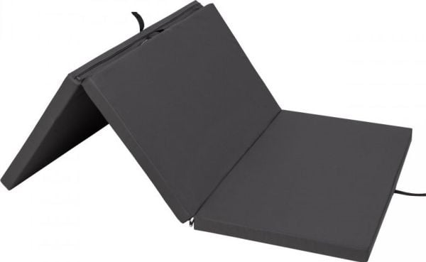 Hobbygarden sammenleggbar madrass ALEX - XXL - grafitt