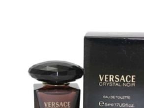 VERSACE Crystal Noir EDT 5ml