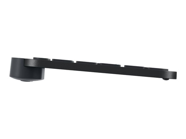 Logitech MX Keys - Tangentbord - bakgrundsbelyst - trådlös - Bluetooth, 2.4 GHz - QWERTY - schweizisk - grafit