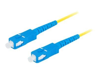 Lanberg - Koblingskabel - SC/UPC (hann) til SC/UPC (hann) - 2 m - 3 mm - fiberoptisk - simpleks - 9 / 125 micron - G.657.A1 - halogenfri - gul - (a...