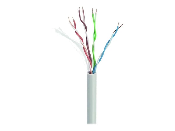 Cablexpert - Bulkkabel - 305 m - UTP - CAT 5e - kiinteä - rød Cablexpert - Bulkkabel - 305 m - UTP - CAT 5e - kiinteä - rød