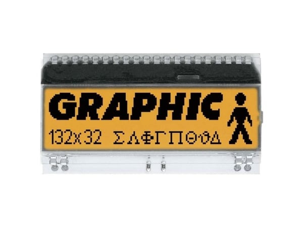 Display Visions LC-display (B x H x D) 55 x 31 x 2 mm