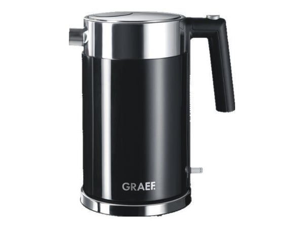 Graef WK 62 - Kjele - 1.5 liter - 2.2 kW - rustfritt stål/akrylsvart