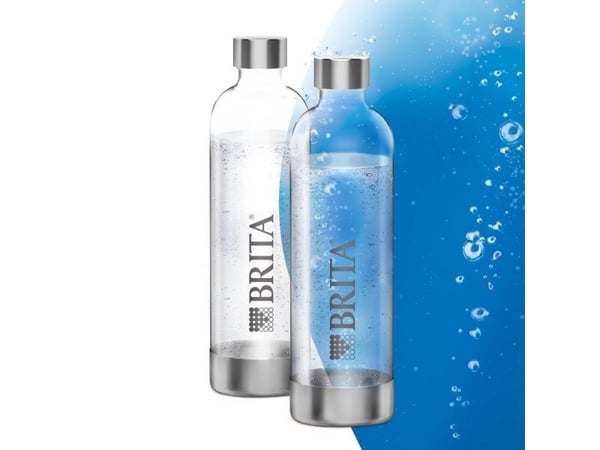 BRITA sodaONE - Vannflaske - 1 L (en pakke 2)