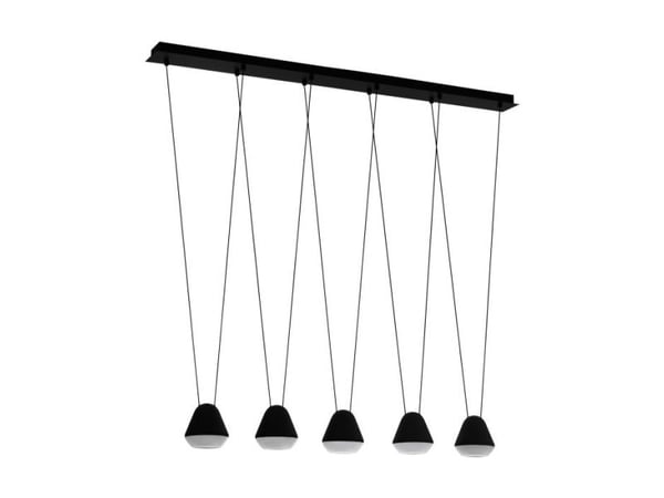 EGLO PALBIETA LANGBORD 5X240LM L1160 SVART