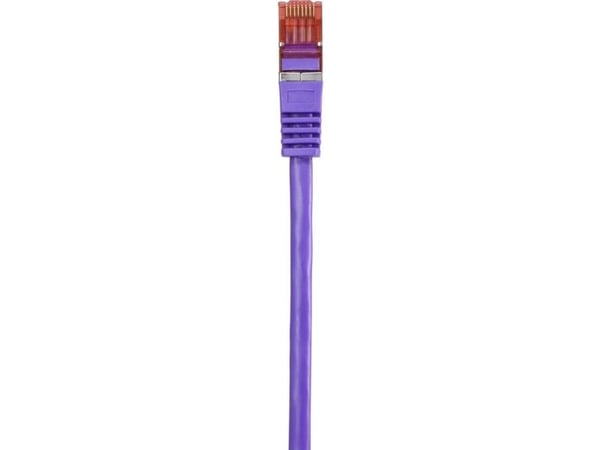 Renkforce RF-4724916, 0,5 m, Cat6, S/FTP (S-STP), RJ-45, RJ-45, Fiolett