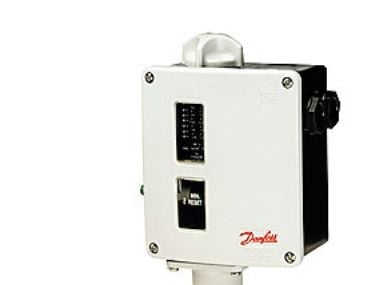 Danfoss RT116 - Pressostat, 1,00-10,00 bar, Manuel min, G, 3/8'', IP54
