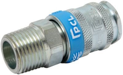 Lynkobling 1/2'' - PCL hærdet stål lynkobling med 1/2'' udv. gevind max 35 bar