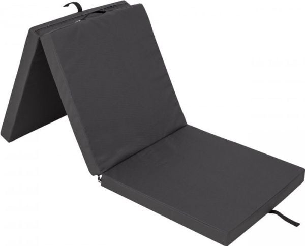 Hobbygarden treningsmatte 3-delt Alex 180 cm x 60 cm x 6 cm grafitt