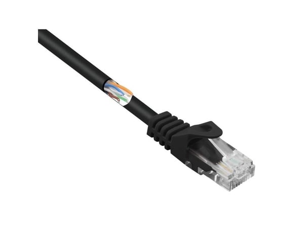 Renkforce RF-5043848, 5 m, Cat5e, U/UTP (UTP), RJ-45, RJ-45, Sort