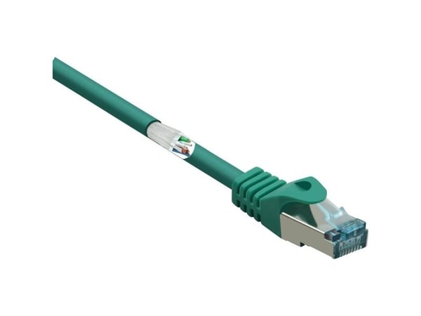 Renkforce RF-5088650, 2 m, Cat6a, S/FTP (S-STP), RJ-45, RJ-45, Grønn
