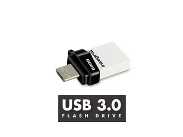 Integral Micro Fusion - USB flash-enhet - 16 GB - USB 3.0 / micro USB