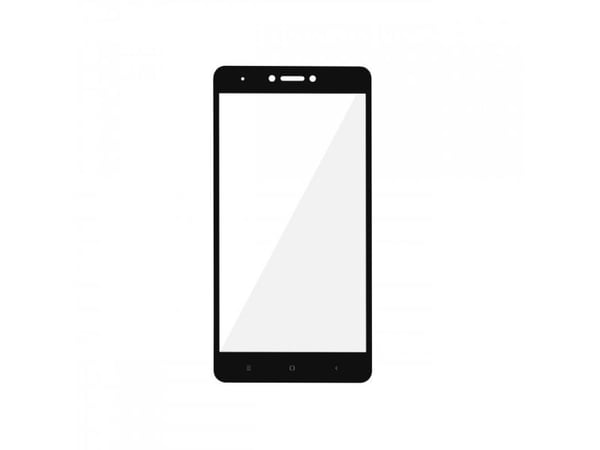 Green Cell Clarity - Skjermbeskyttelse for mobiltelefon - 2.5D - glass - rammefarge svart - for Xiaomi Redmi Note 4x