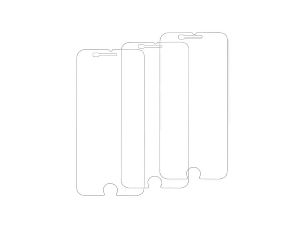 Green Cell Clarity, Apple, Apple iPhone 6+ / 6S+ / 7+ / 8+, Reptålig, Transparent, 3 styck