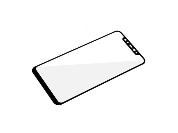 Green Cell Clarity - Skjermbeskyttelse for mobiltelefon - 2.5D - glass - rammefarge svart - for Xiaomi MI 8