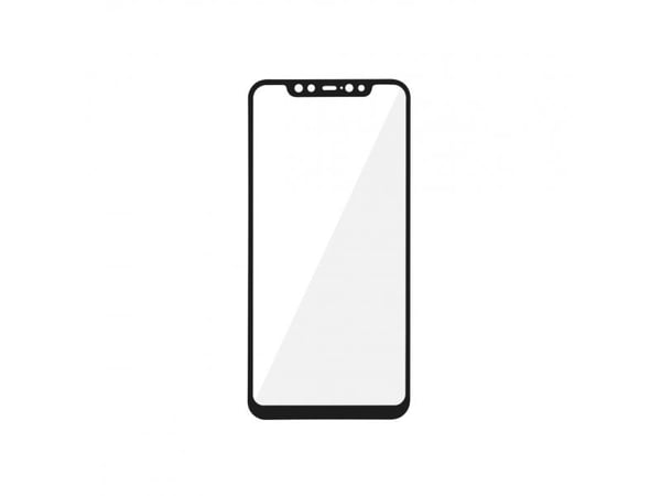 Green Cell Clarity - Skjermbeskyttelse for mobiltelefon - 2.5D - glass - rammefarge svart - for Xiaomi MI 8